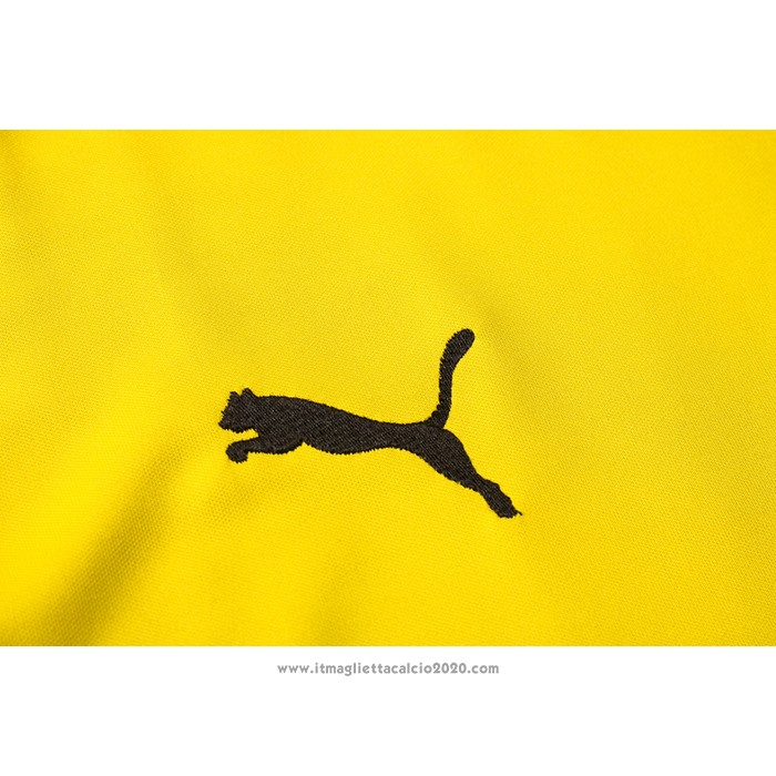 Tuta da Track Borussia Dortmund Manica Corta 2020 2021 Giallo